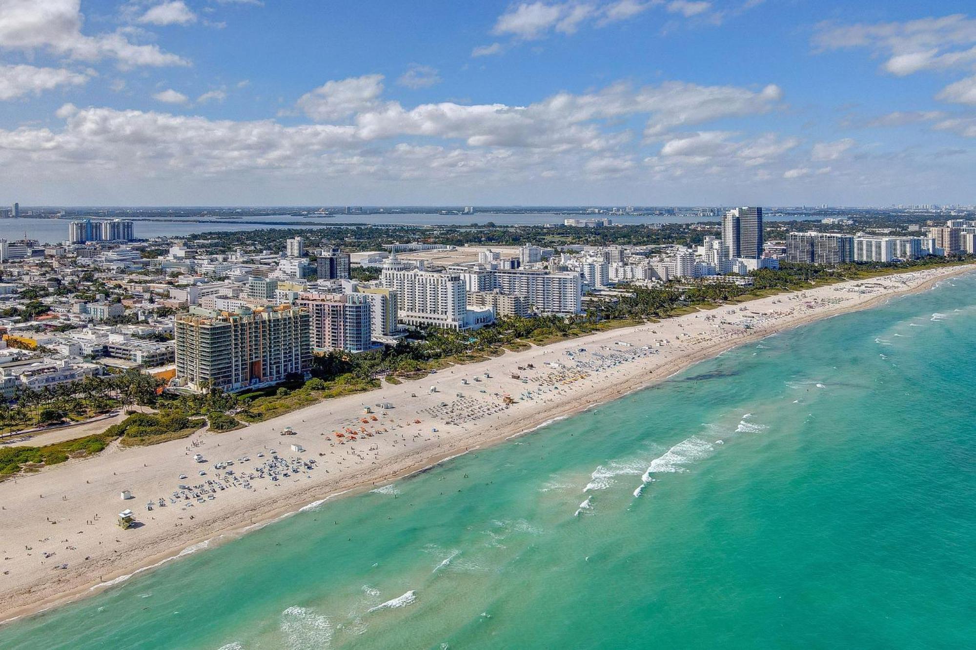 Chic Large Studio Apt Near Ocean Drive South Beach Miami Beach Bagian luar foto