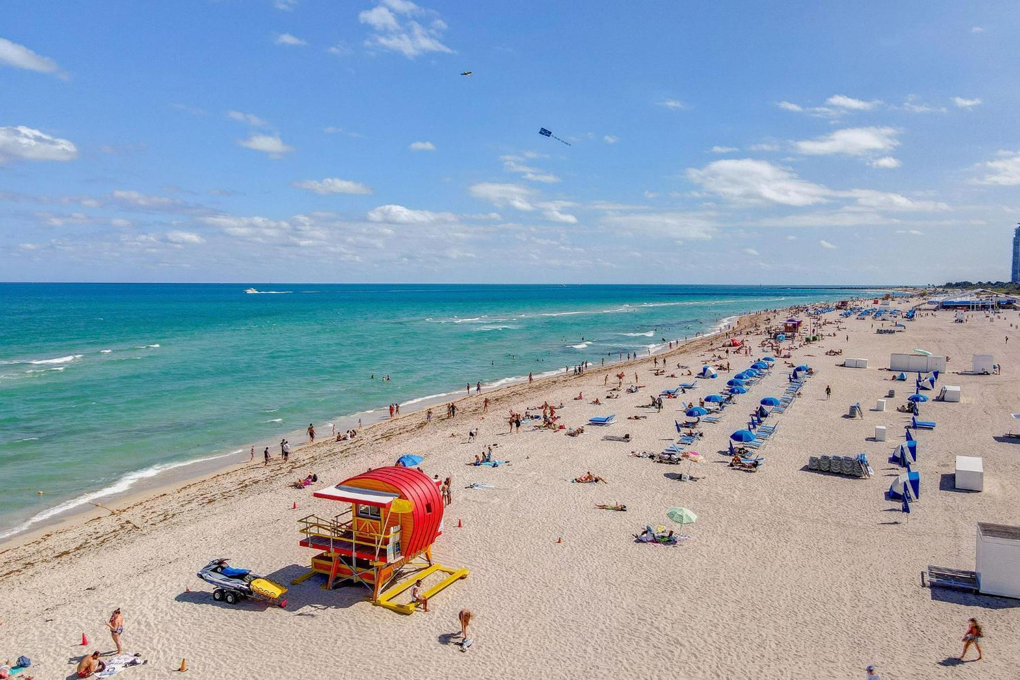 Chic Large Studio Apt Near Ocean Drive South Beach Miami Beach Bagian luar foto